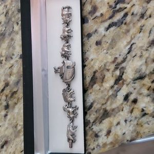 Vintage Noahs ark bracelet